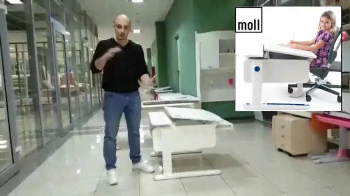 Парты Астек Лидер и Лидер Компакт RUSSIA VS moll-systems GERMANY