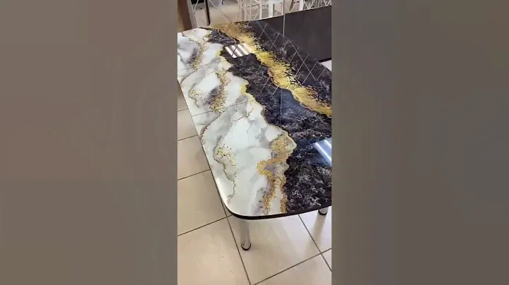 Стол обедный раздвижной Мрамор 3