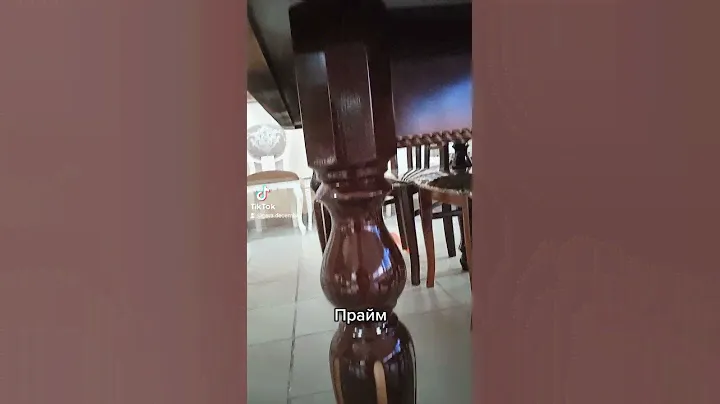 Обзор стола из массива #стол #мебель #массив