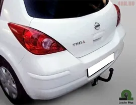 Фаркоп Лидер Плюс для Nissan Tiida (C11) хэтчбек (2007-2014) № N114-A